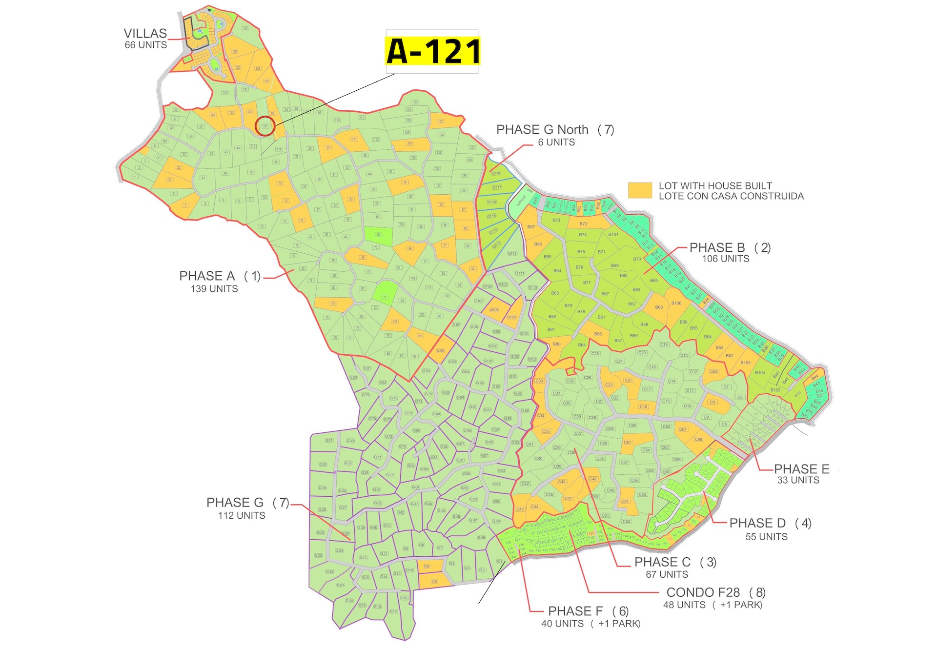 Lot A121 Playa Lagarto