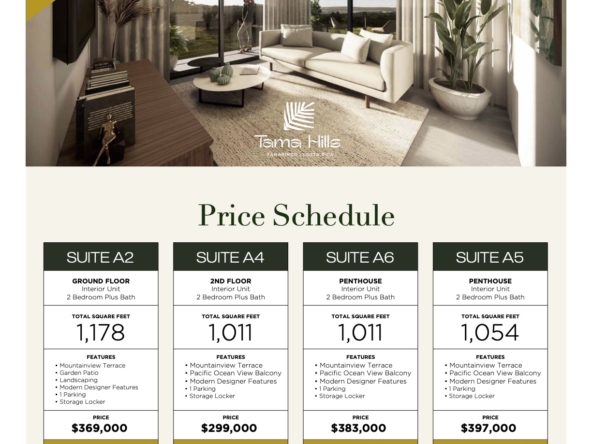 Tama Hills Condos- PlayaLagartoRealEstate.com