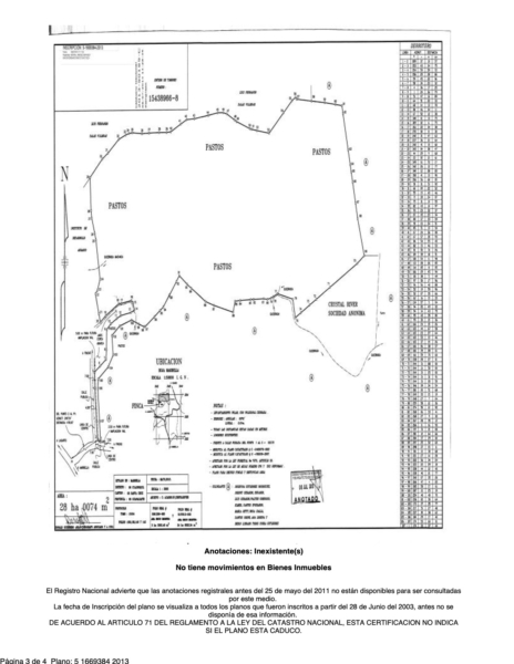 Crystal River Playa Lagarto Master PLAN - playalagartorealestate.com