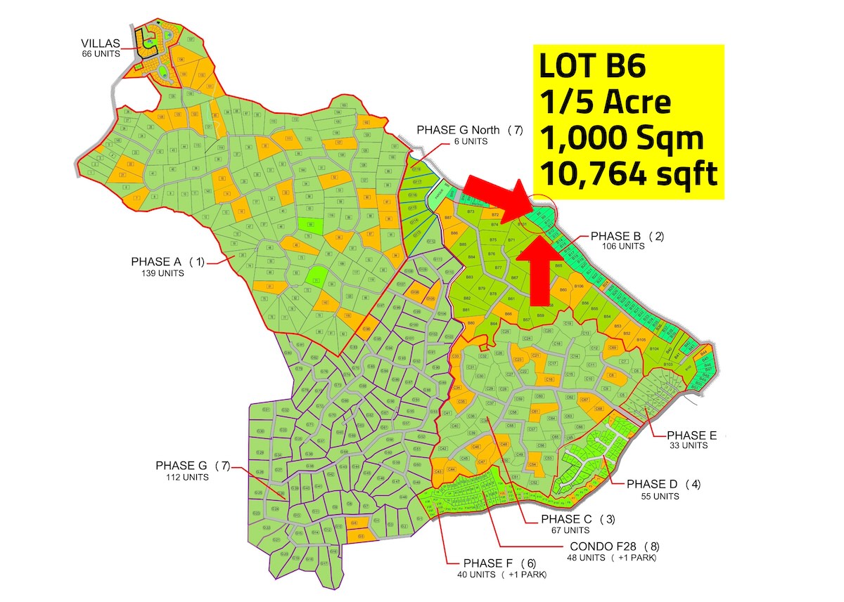Lot B6 Playa Lagarto (map) ---