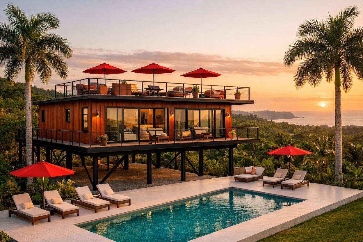 Villa Merlin Costa Rica by Nosara Realty group