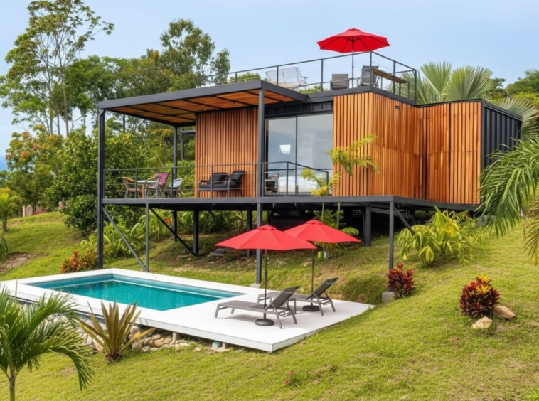 Villa Merlin - Container Home by Nosara Group Realty
