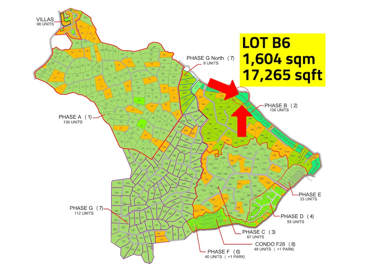 Lot B06 Playa Lagarto Eco Map