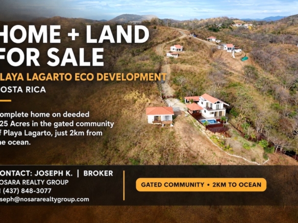 Home for sale at Playa Lagarto Eco Development
