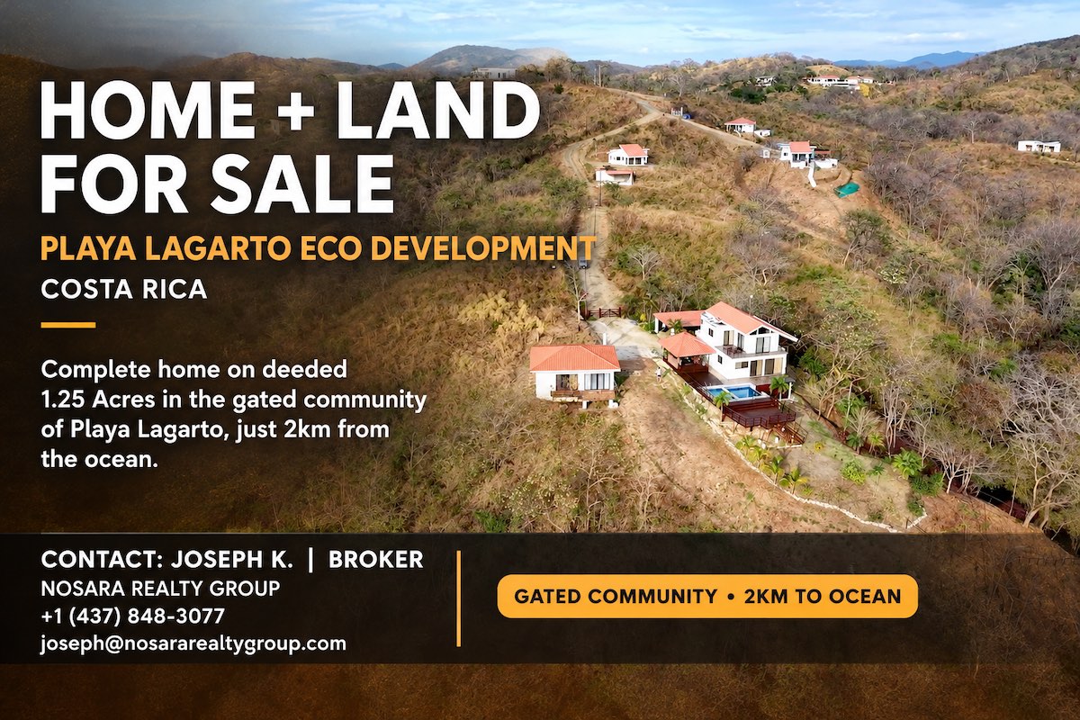 Home for sale at Playa Lagarto Eco Development