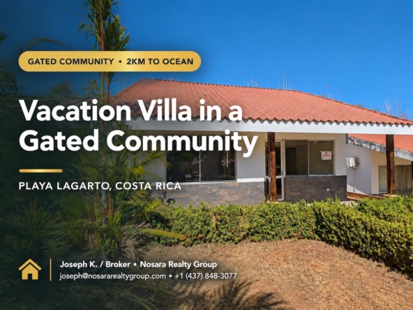 Vacation Villa in a Gated Community
