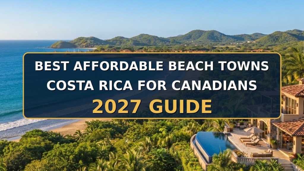 Best affordable beach towns in Costa Rica for Canadians 2027 guide